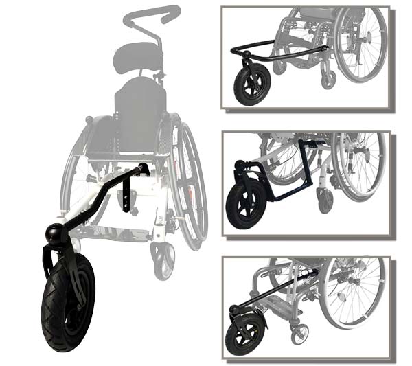 Rollstuhl Lenk- und Schiebehilfe
