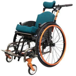 Kantelbarer Rollstuhl Tilty Vario titangrau