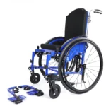 Adaptive wheelchair Vector BSA with detached leg support